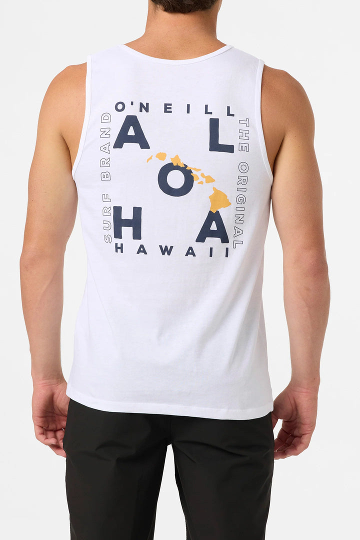 O'NEILL LAYOUT HAWAII TANK - WHITE