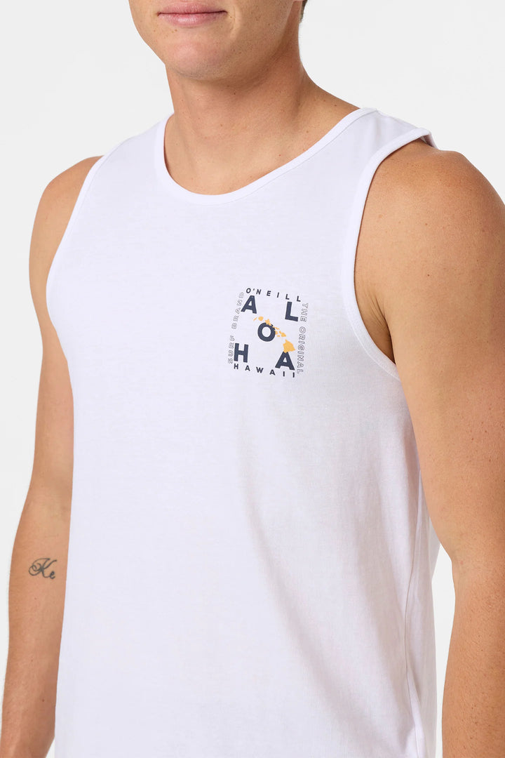 O'NEILL LAYOUT HAWAII TANK - WHITE