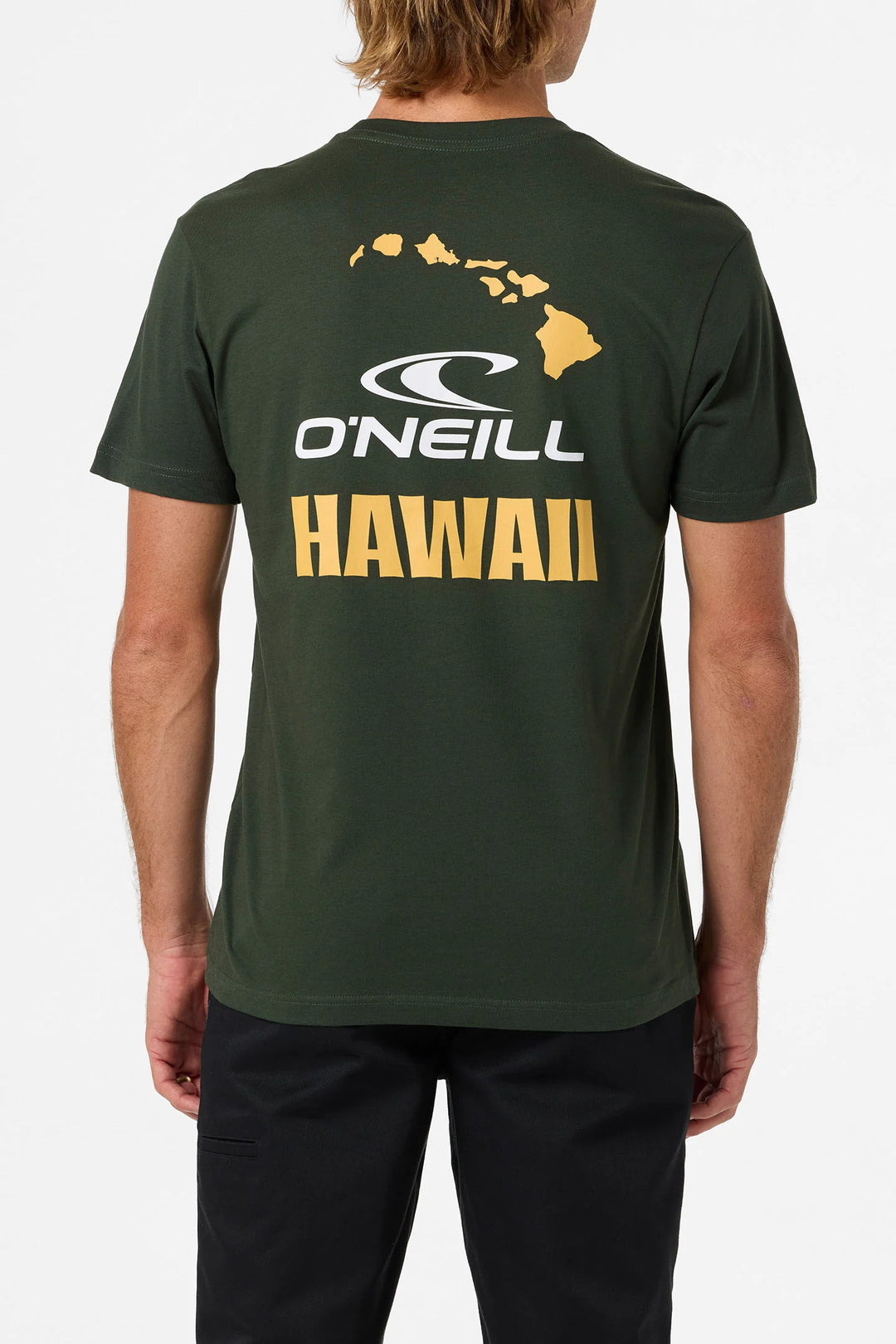 O'NEILL SQUARE UP HAWAII CLASSIC TEE - HUNTER GREEN