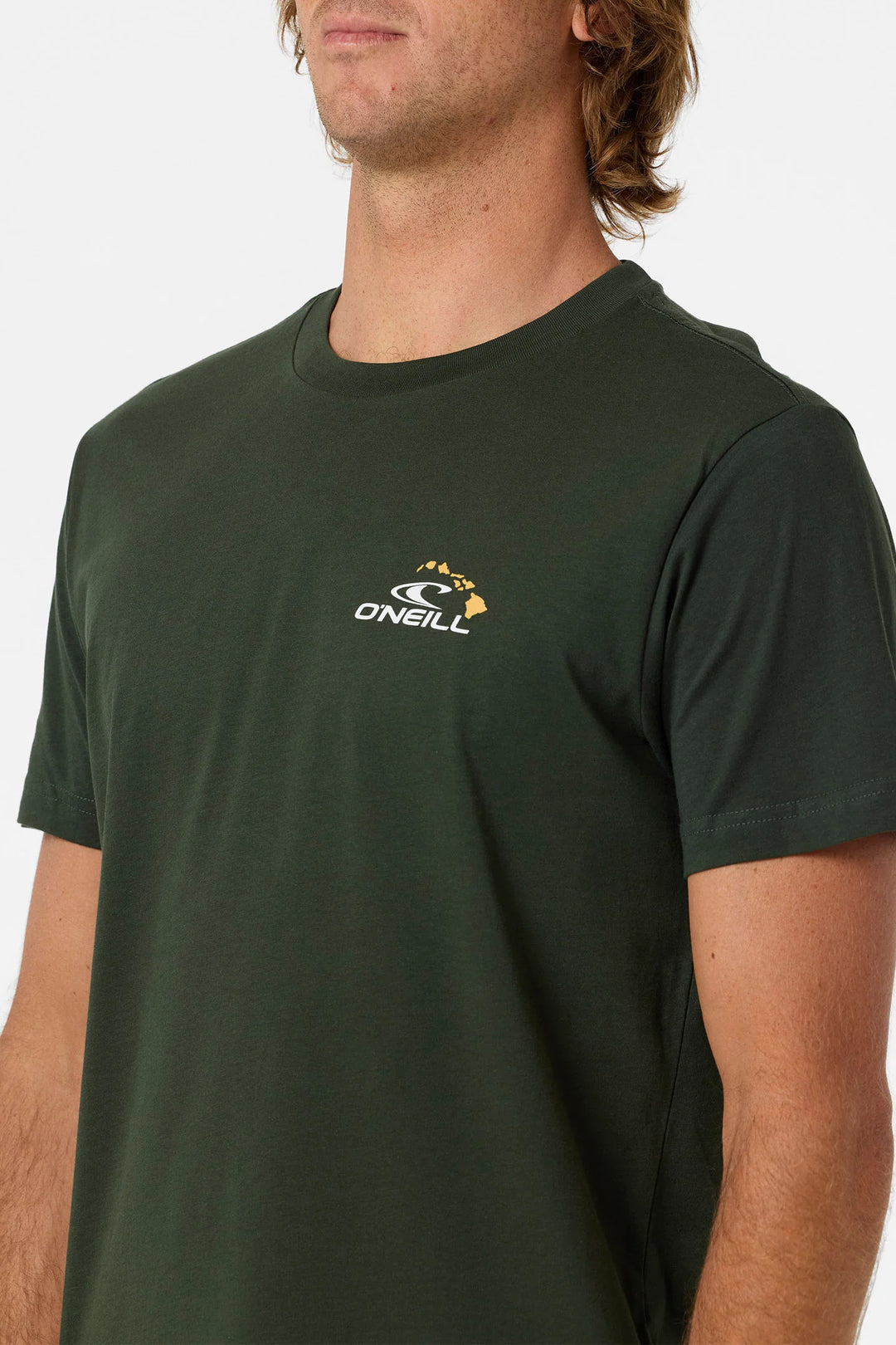 O'NEILL SQUARE UP HAWAII CLASSIC TEE - HUNTER GREEN