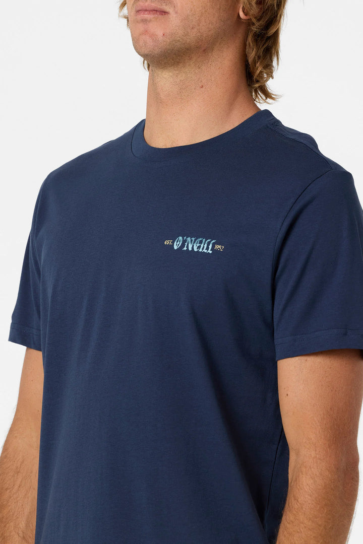 O'NEILL SHIELD HAWAII CLASSIC TEE - NAVY