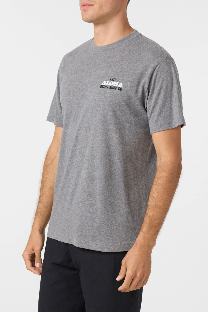 O'NEILL SEAVIEW TEE - HEATHER GRAY