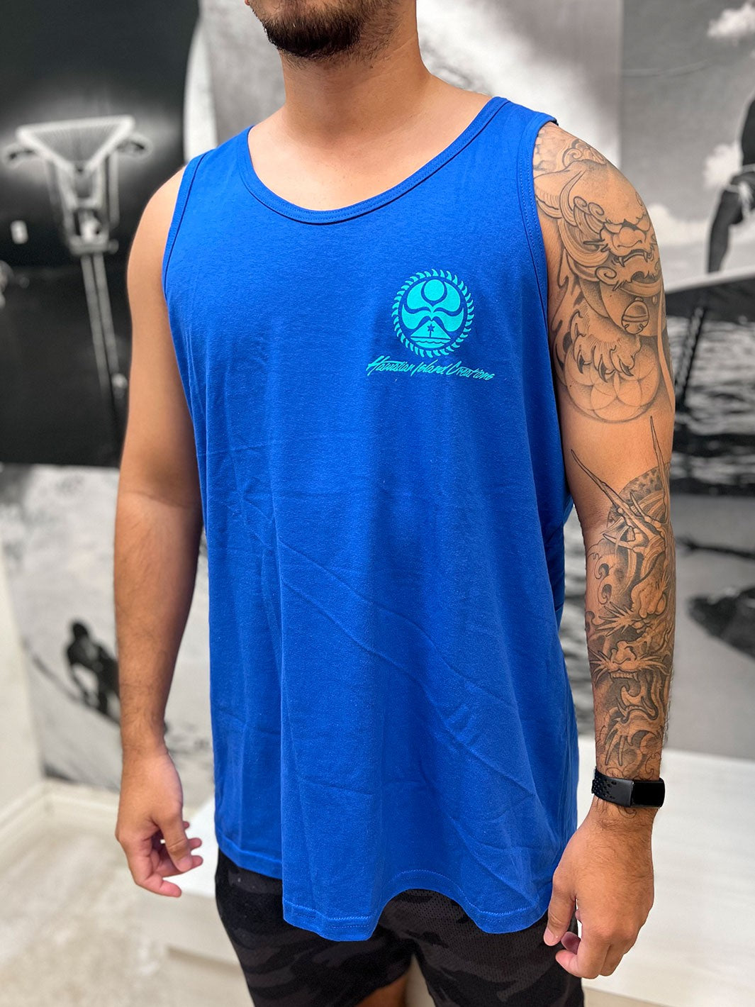 HIC SPINNING WHEEL TANK - ROYAL