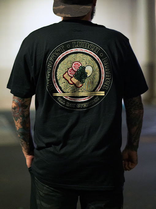 HIC SAIMIN ALL DAY 2.0 TEE - BLACK