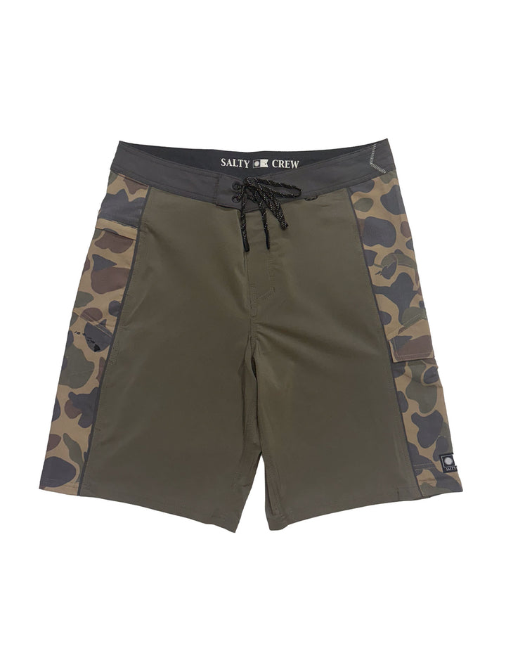 SALTY CREW HAWAII PACIFIC BOARDSHORT - DUSTY OLIVE