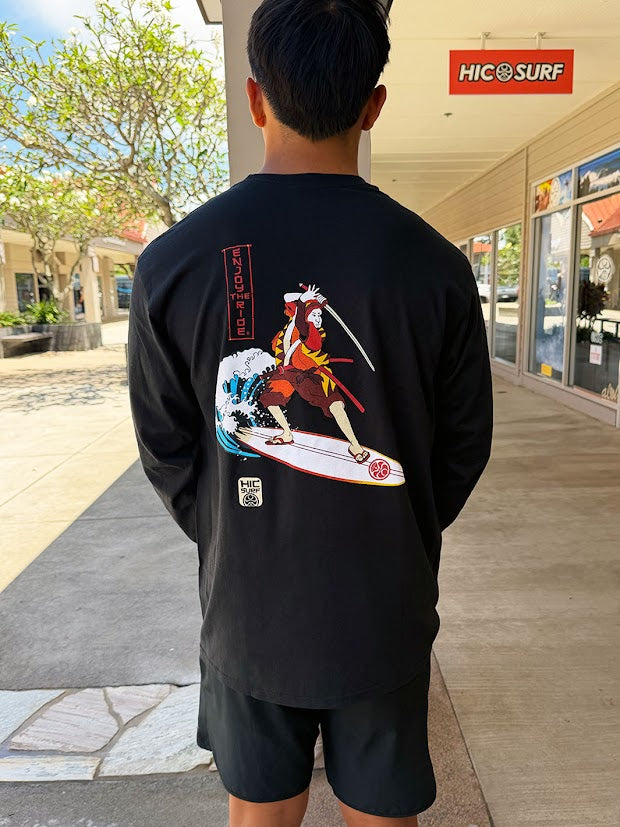 HIC SAMURAI SURFER LONG SLEEVE - BLACK