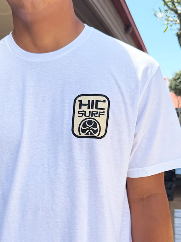 HIC SAMURAI SURFER TEE - WHITE