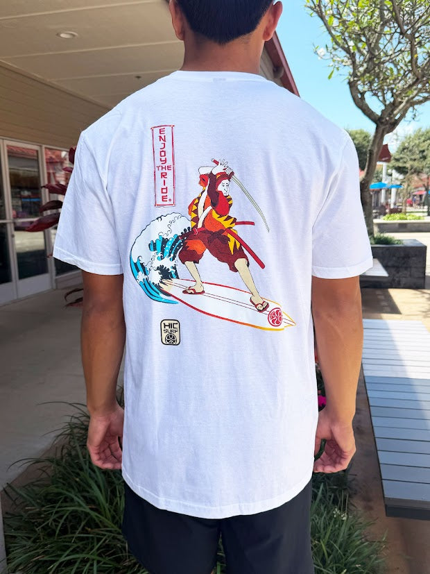 HIC SAMURAI SURFER TEE - WHITE