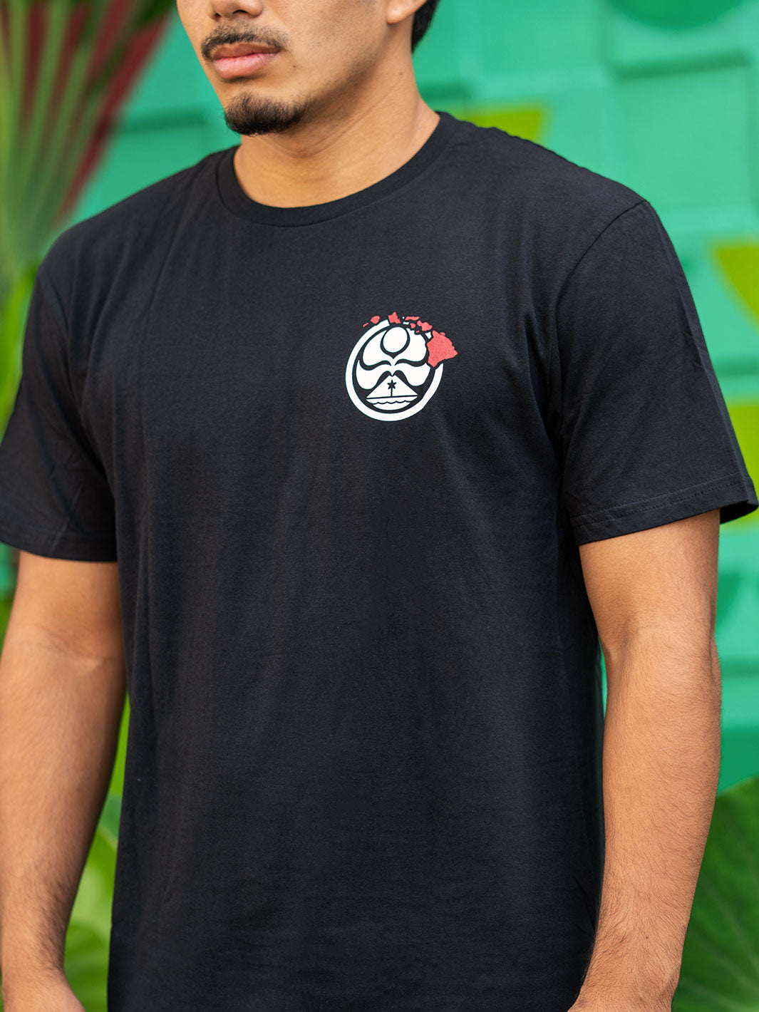 HIC SHAKA CHAIN TEE - BLACK