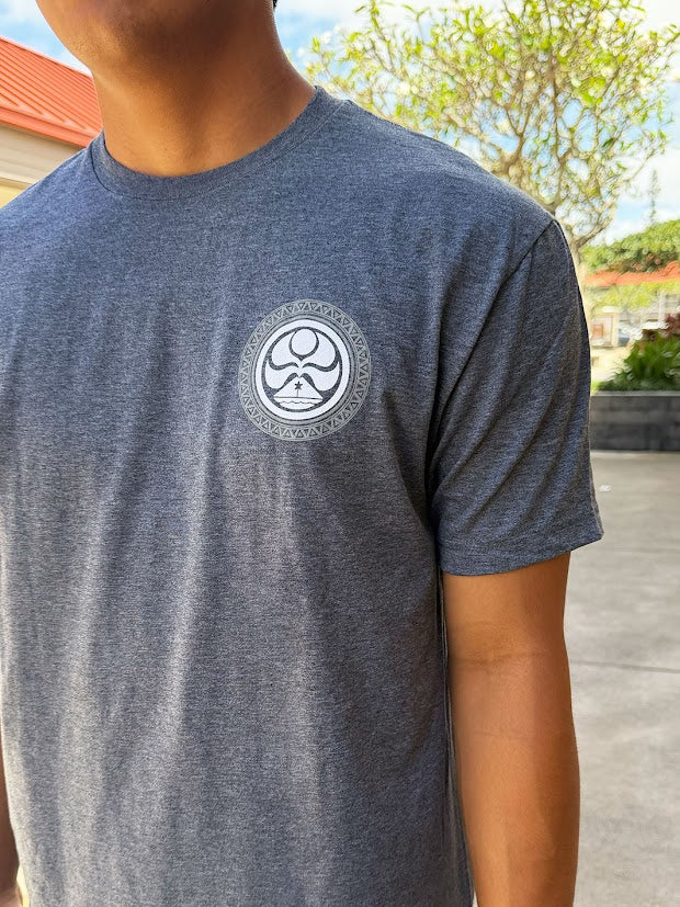HIC SHARK BITE TEE - DARK HEATHER