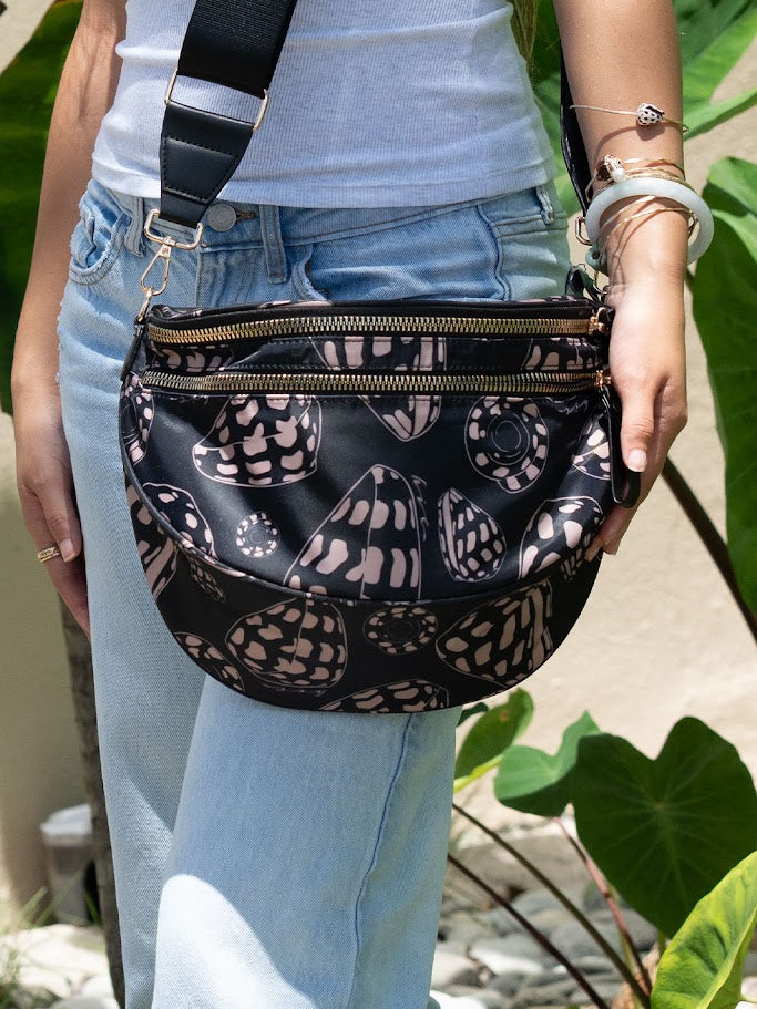 HIC SHELL BUM BAG - BLACK