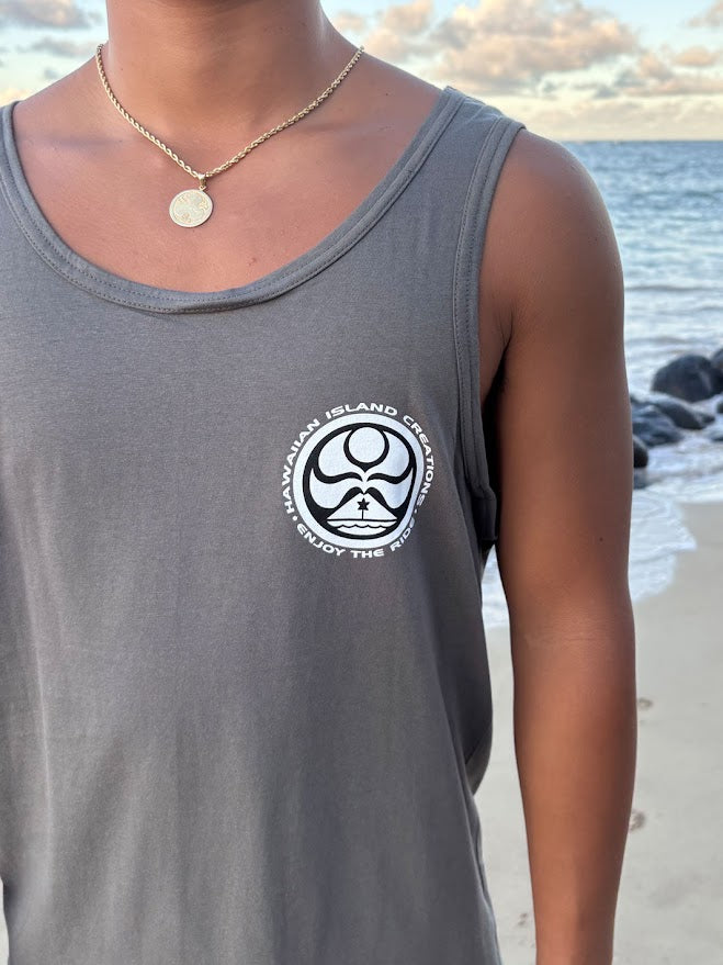 HIC CORPO DOT TANK TOP - CHARCOAL