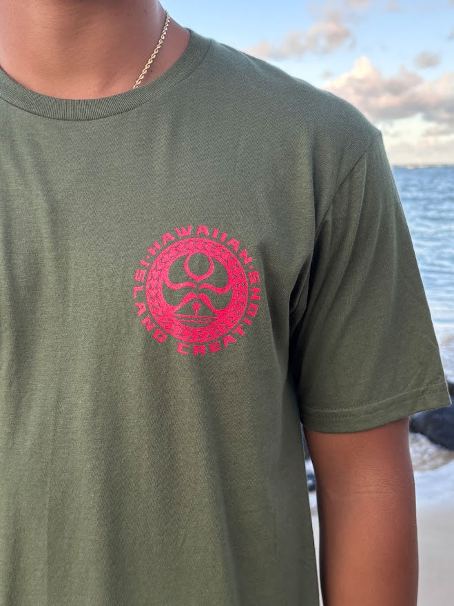 HIC APIA DOT TEE - MILITARY GREEN