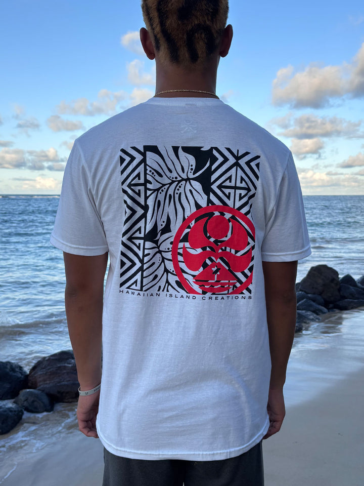 HIC TAPA BLOCKER BIG BRADDAH TEE - WHITE