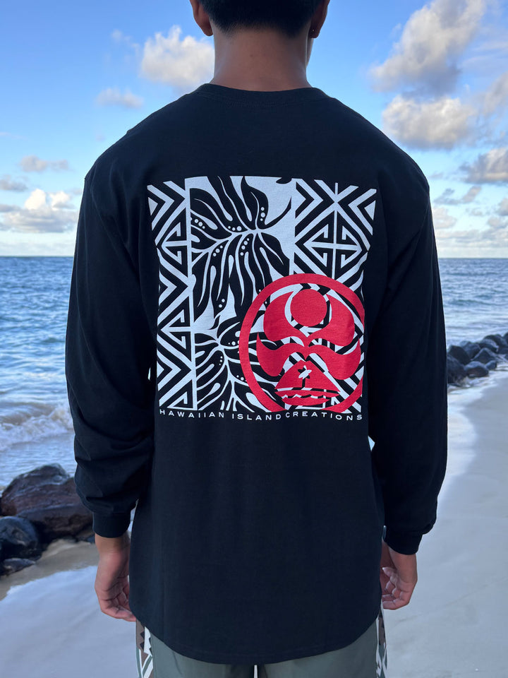HIC TAPA BLOCKER LONG SLEEVE TEE - BLACK