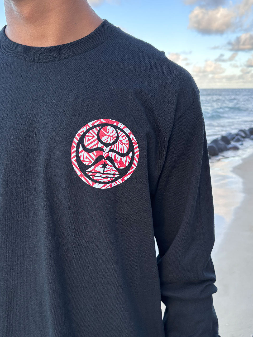 HIC TAPA BLOCKER LONG SLEEVE TEE - BLACK