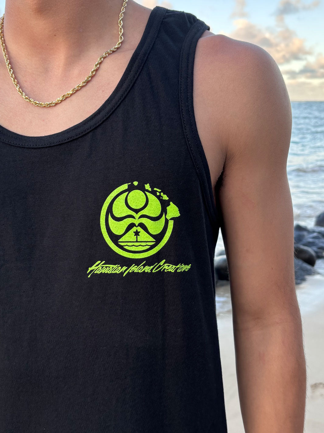 HIC NA PALI DOT TANK TOP - BLACK
