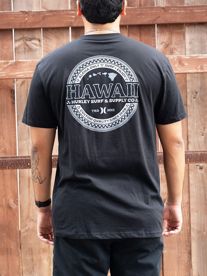 HURLEY SIMPLY TEE - BLACK