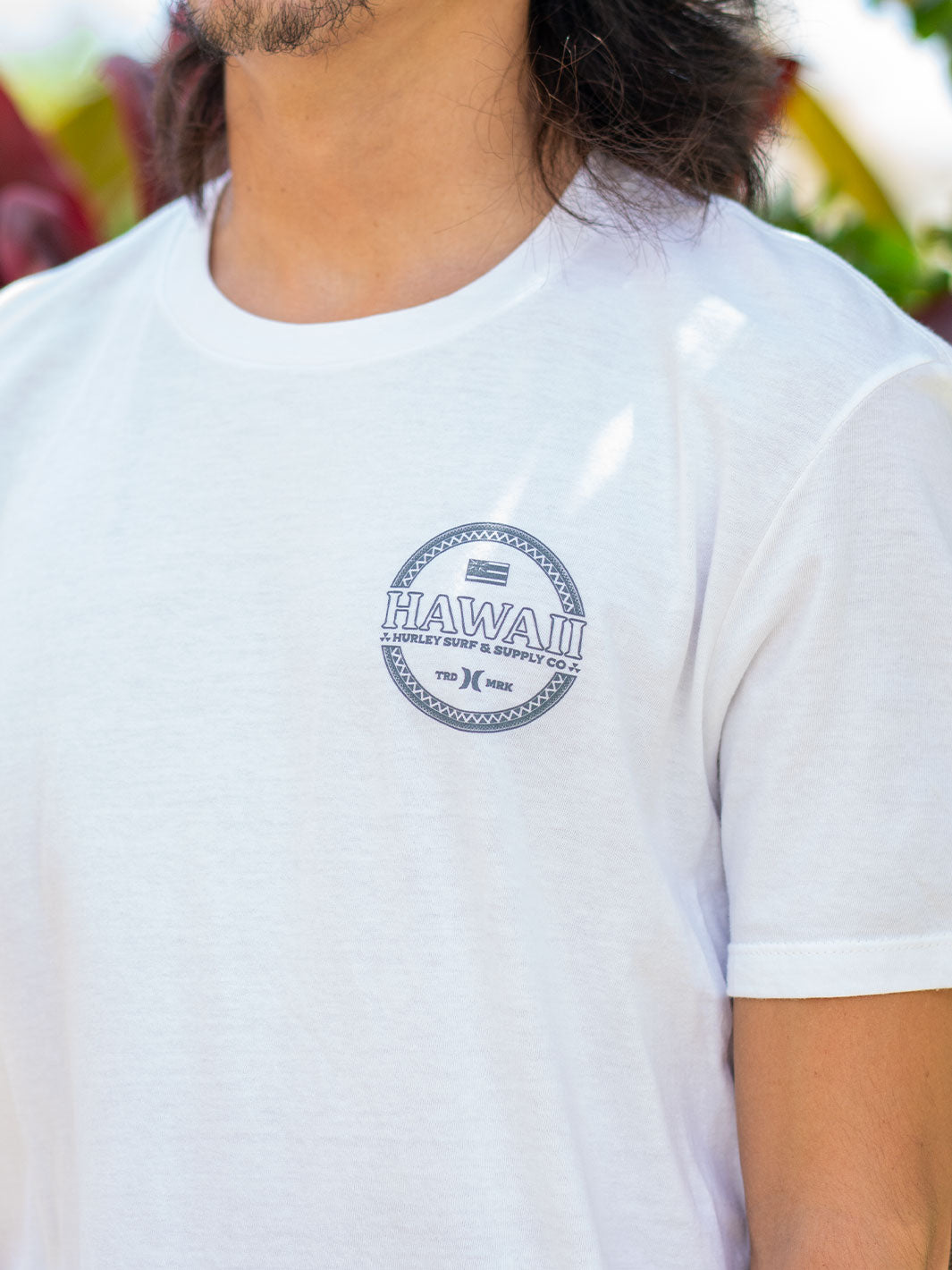 HURLEY SIMPLY TEE - WHITE