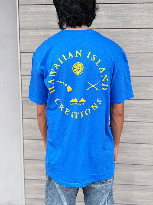 HIC SINCE 1971 TEE - ROYAL