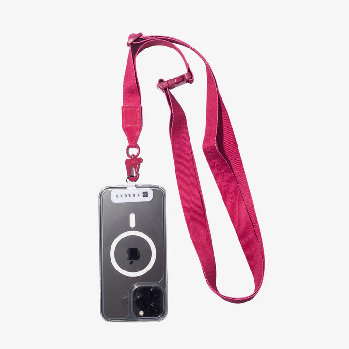 THREAD MAGENTA PHONE SLING