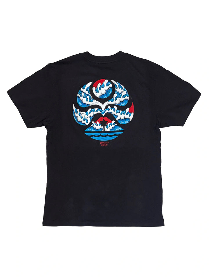 HIC THE WAVE AARON KAI YOUTH TEE - BLACK