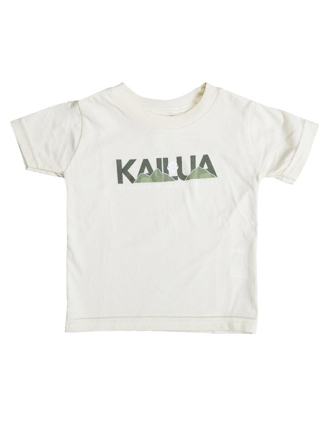 HIC KAILUA BORN INFANT TEE - NATURAL