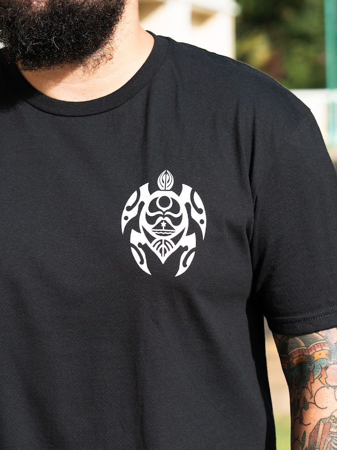 HIC TORTUGA DOT TEE - BLACK