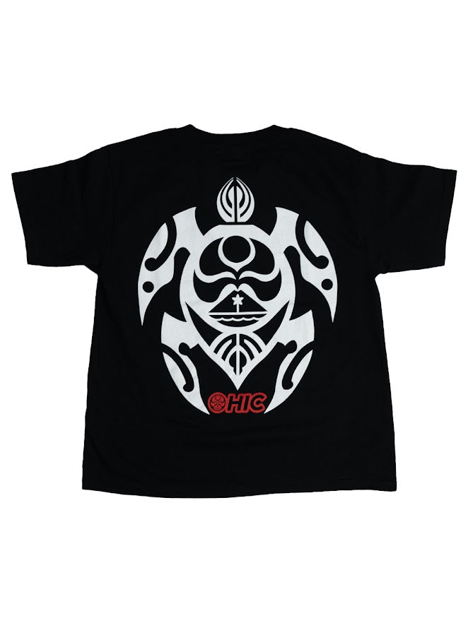 HIC TORTUGA DOT YOUTH TEE - BLACK