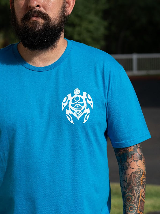 HIC TORTUGA DOT TEE - SAPPHIRE