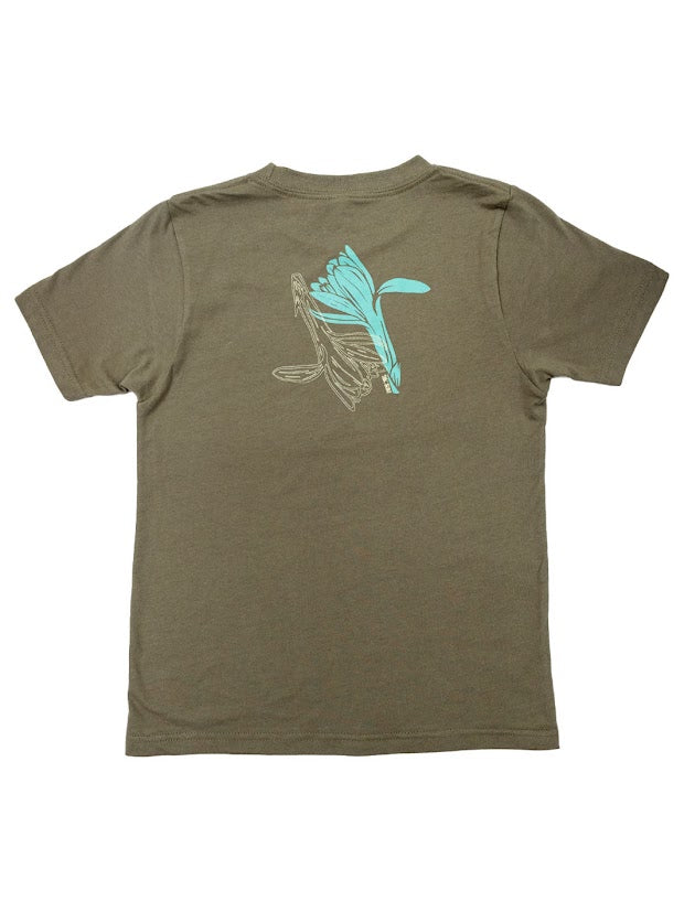 HIC TUBEROSE BOYFRIEND WOMENS TEE - THYME