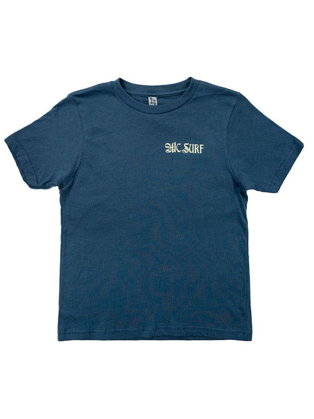 HIC TUBEROSE BOYFRIEND WOMENS TEE - VINTAGE NAVY