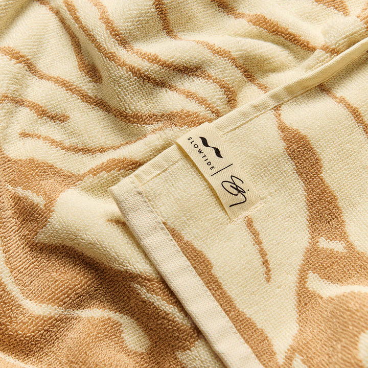 SLOWTIDE SIG ZANE ULU BATH TOWEL - CREAM