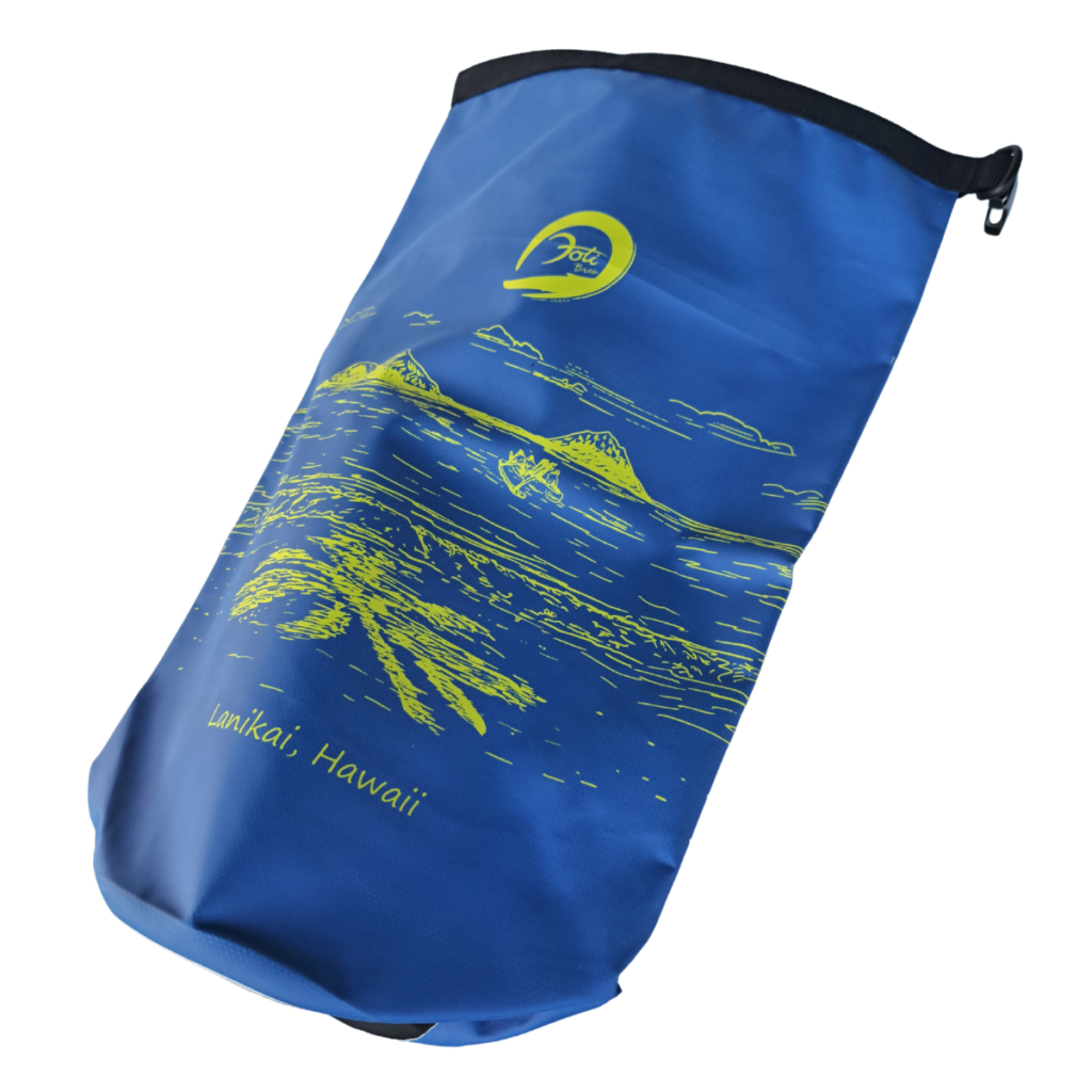 FOTI BROS 10L DRY BAG LANIKAI ROYAL/YELLOW