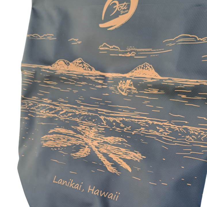 FOTI BROS 10L DRY BAG LANIKAI BLACK/GOLD