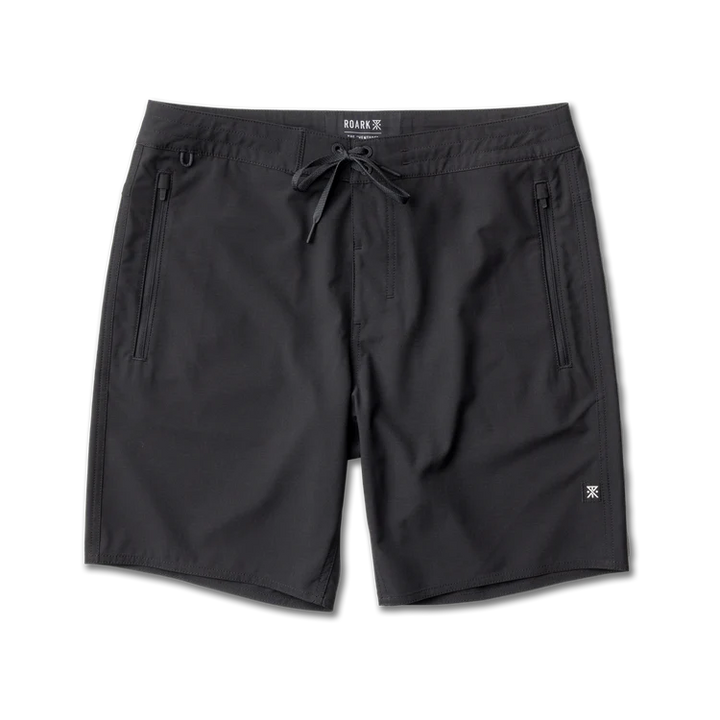 ROARK VENTURE HYBRID BOARDSHORT - BLACK
