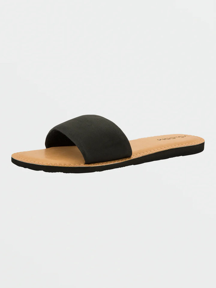 VOLCOM SIMPLE WOMENS SLIDE - BLACK