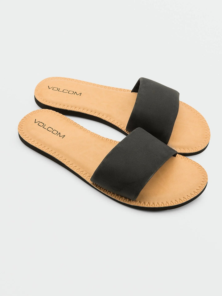 VOLCOM SIMPLE SLIDE - BLACK
