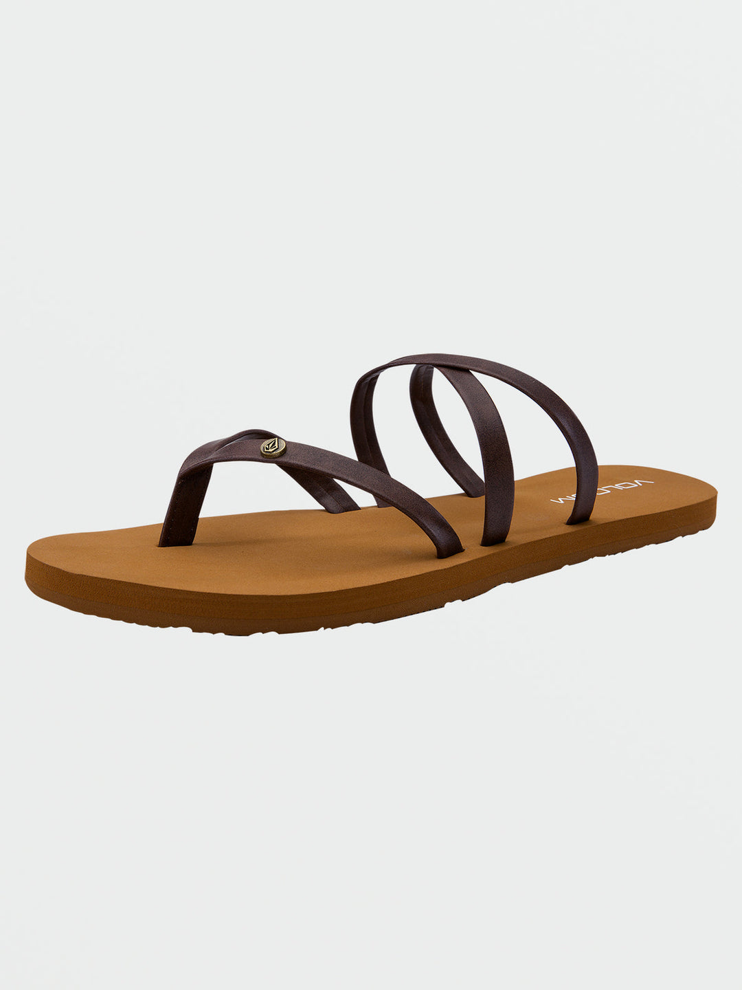 VOLCOM EASY BREEZY II WOMENS SANDAL - BROWN