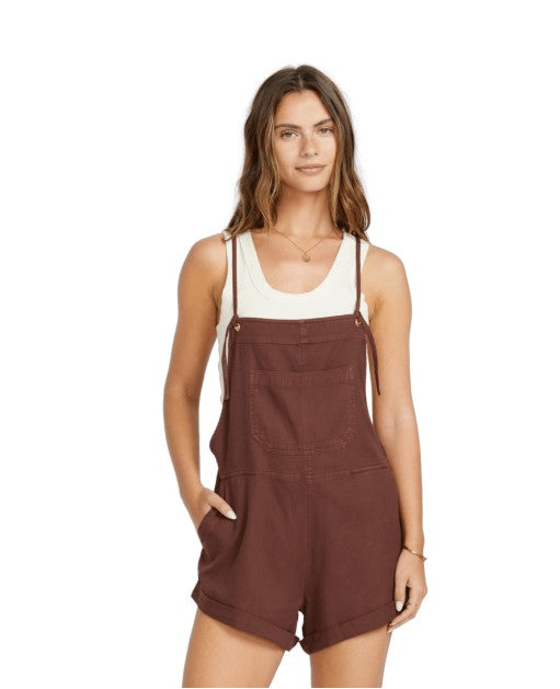 BILLABONG WILD PURSUIT OVERALL - BROWN