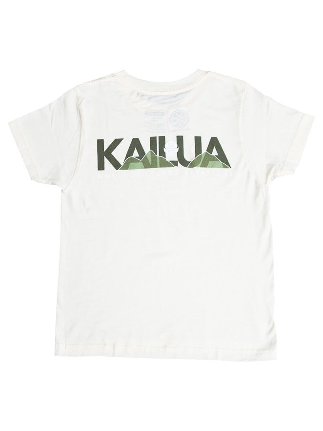HIC KAILUA BORN YOUTH TEE - NATURAL