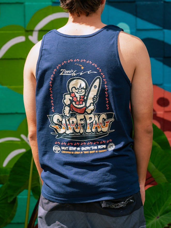 HIC x ZIPPY'S COLLAB TANK - NAVY