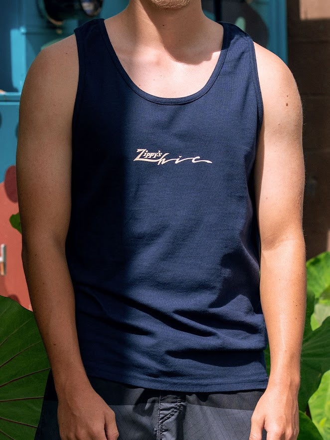 HIC x ZIPPY'S COLLAB TANK - NAVY