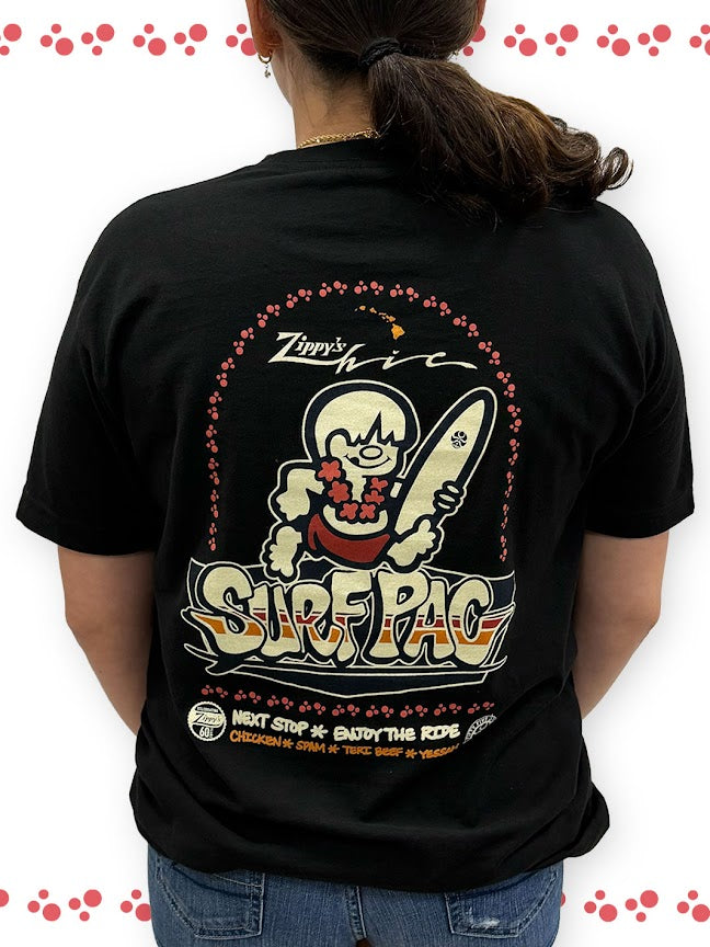 HIC X ZIPPY'S COLLAB TEE - BLACK