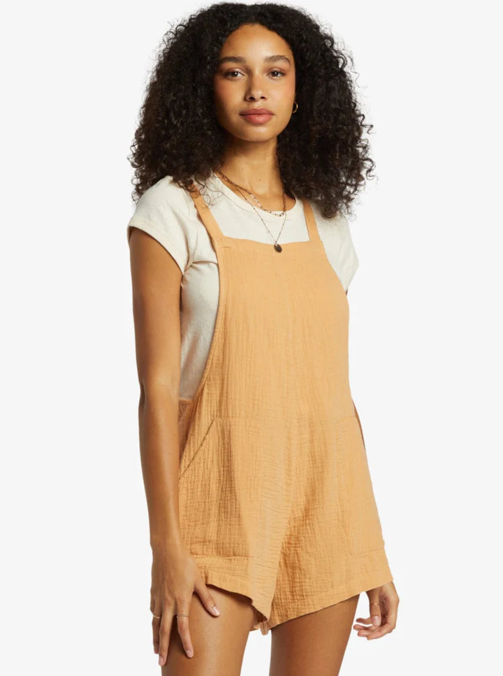 BILLABONG BEACH CRUSH OVERALL - BAKED CLAY