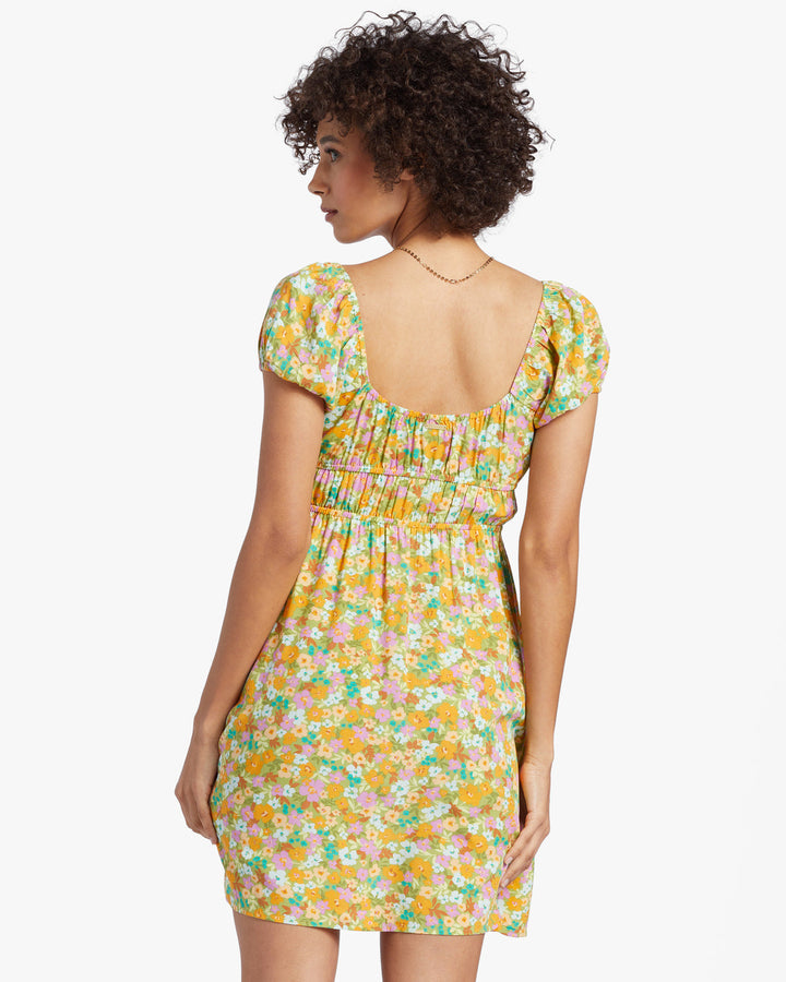 BILLABONG SUN KISSED DRESS - GREEN