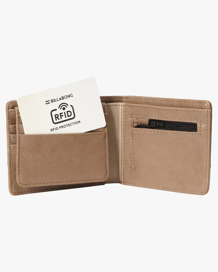 BILLABONG DIMENSION WALLET - CLAY