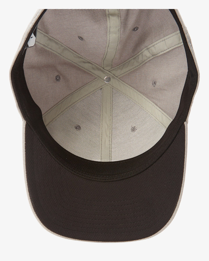 BILLABONG CROSSFIRE STRETCH FITTED HAT - GRAY