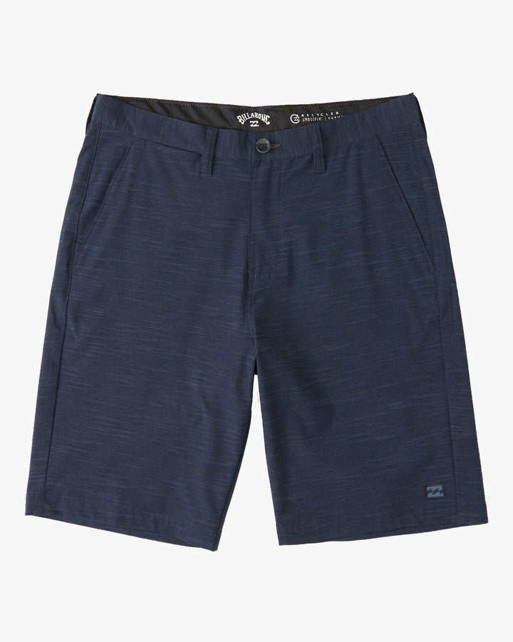 BILLABONG CROSSFIRE SLUB HYBRID WALKSHORT - NAVY