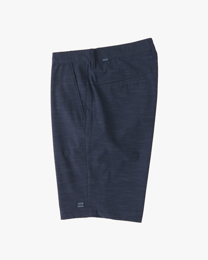 BILLABONG CROSSFIRE SLUB HYBRID WALKSHORT - NAVY